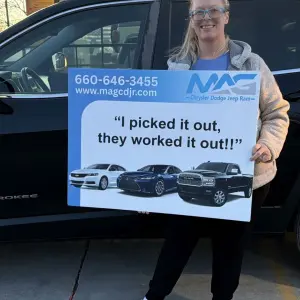 Testimonial from Misty from Brookfield, MO to MAG CDJR