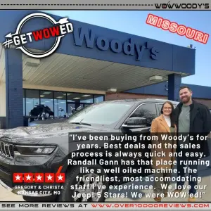 Gregory and Christa - Wow Woody's