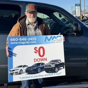 Testimonial from Roger from Marceline, MO to MAG CDJR