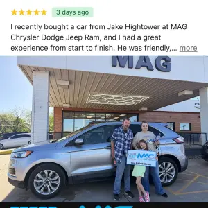 Jo & Randy’s Smooth Ride: Finding the Perfect Ford Edge at MAG CDJR