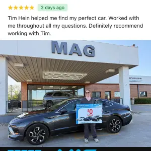 Zero Down and Full Confidence Katies Hyundai Sonata Story at MAG CDJR