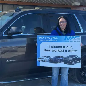 Testimonial from Irisa from Ethel, MO to MAG CDJR