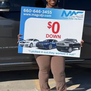 Testimonial from Adrianna from Belleville, Illinois to MAG CDJR