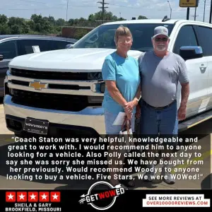 Sheila & Gary - Wow Woody's