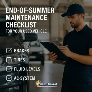 End-of-Summer Maintenance Checklist for Your Used Vehicle