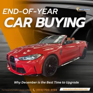 End-of-Year Car Buying: Why December is the Best Time to Upgrade