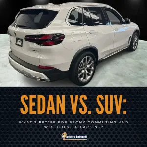 Sedan vs. SUV: What's Better for Bronx Commuting and Westchester Parking?