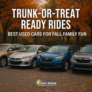 Trunk-or-Treat Ready Rides: Best Used Cars for Fall Family Fun