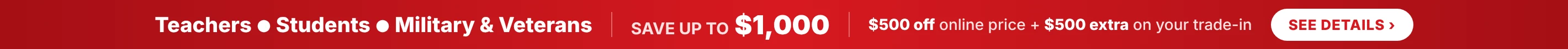Special promotion
