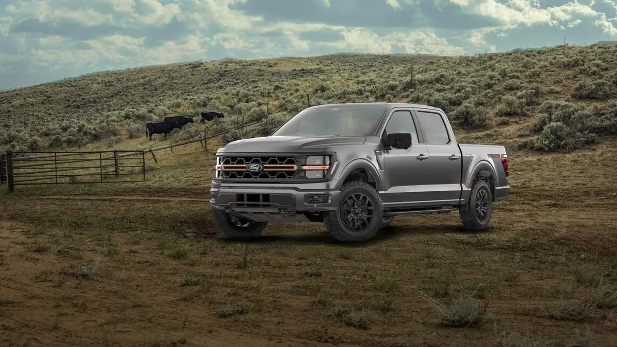 2026 Ford F-150 Tremor off-road trim in Carbonized Gray Metallic