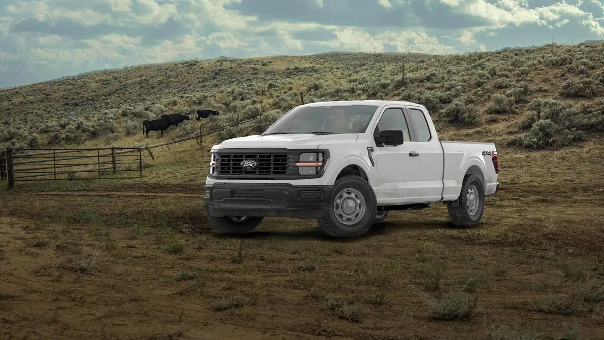 2026 Ford F-150 XL work truck in Oxford White