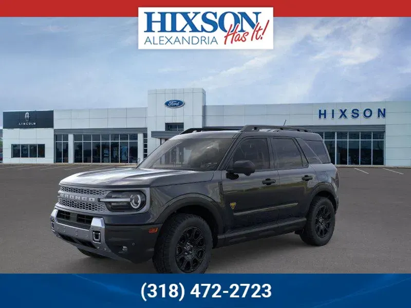 Black 2025 Ford Bronco Sport Badlands for sale in Alexandria, LA