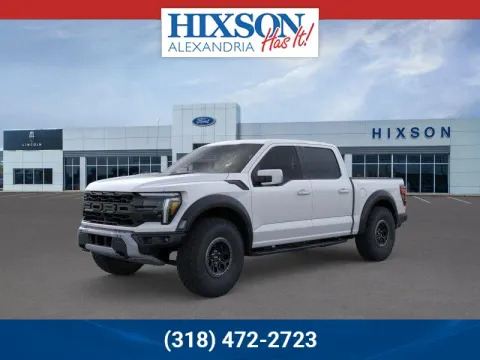 White 2025 Ford F-150 Raptor for sale in Alexandria, LA