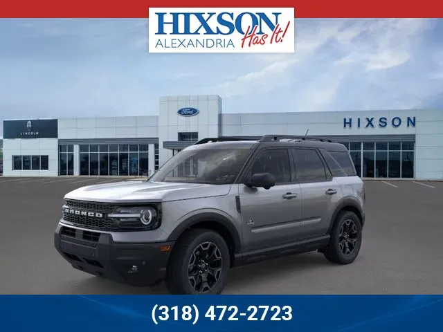 Gray 2025 Ford Bronco Sport Outer Banks for sale in Alexandria, LA