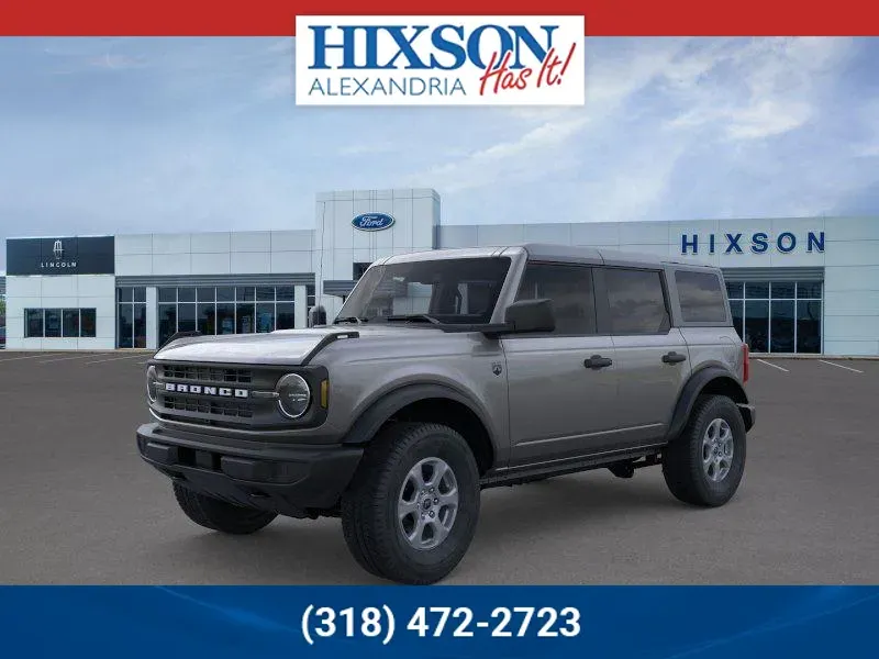 Gray 2026 Ford Bronco Big Bend for sale in Alexandria, LA