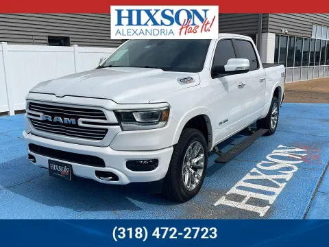 White 2022 Ram 1500 Laramie for sale in Alexandria, LA