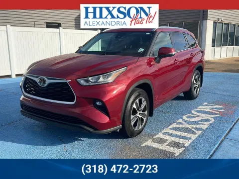 Red 2020 Toyota Highlander XLE for sale in Alexandria, LA