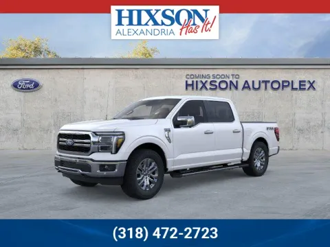 White 2026 FORD F-150 LARIAT 4WD SUPERCREW 5.5' for sale in Alexandria, LA