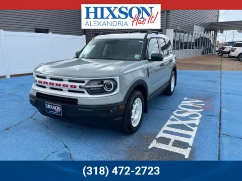 Gray 2023 Ford Bronco Sport Heritage for sale in Alexandria, LA