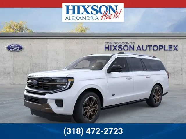 White 2026 Ford Expedition Max King Ranch for sale in Alexandria, LA