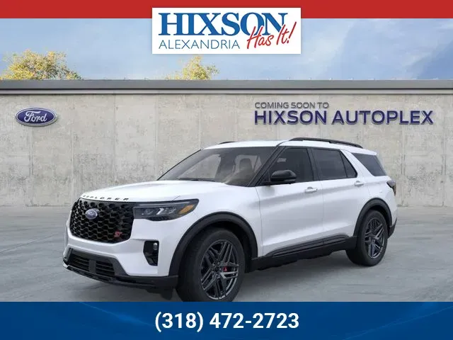 White 2026 Ford Explorer ST for sale in Alexandria, LA