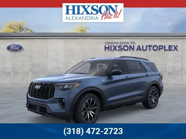 Blue 2026 Ford Explorer ST-Line for sale in Alexandria, LA