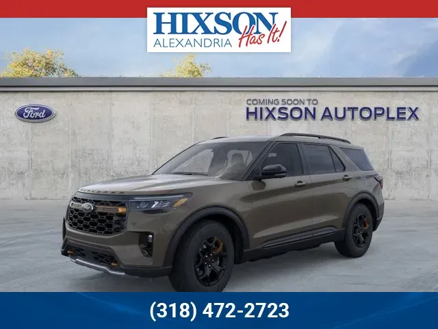 Gray 2026 Ford Explorer Tremor for sale in Alexandria, LA
