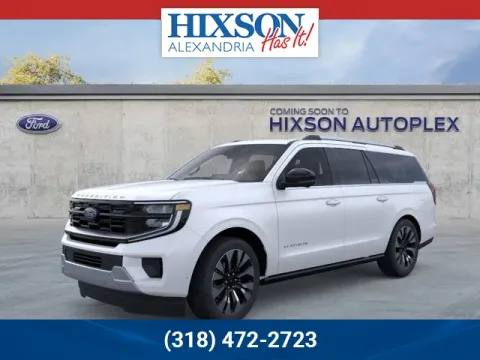 White 2026 Ford Expedition Max Platinum for sale in Alexandria, LA