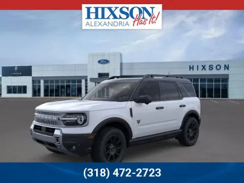 White 2026 Ford Bronco Sport Badlands for sale in Alexandria, LA