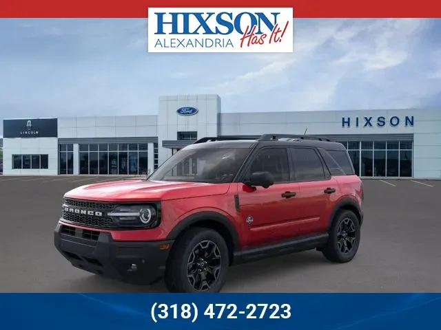 Red 2026 Ford Bronco Sport Outer Banks for sale in Alexandria, LA