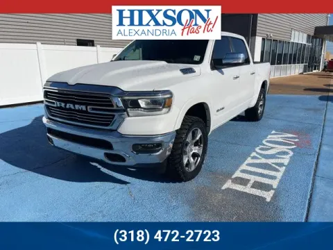White 2022 Ram 1500 Laramie for sale in Alexandria, LA
