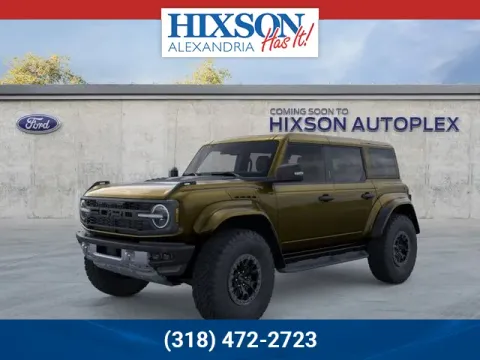 Green 2026 Ford Bronco Raptor for sale in Alexandria, LA