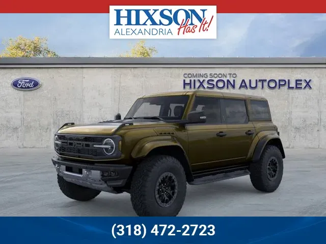 Green 2026 Ford Bronco Raptor for sale in Alexandria, LA