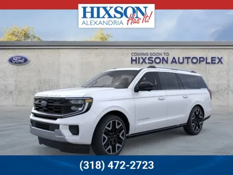 White 2026 Ford Expedition Max Platinum for sale in Alexandria, LA