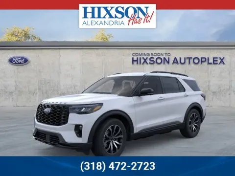 White 2026 Ford Explorer ST-Line for sale in Alexandria, LA