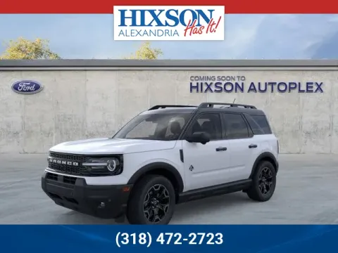 White 2026 Ford Bronco Sport Outer Banks for sale in Alexandria, LA