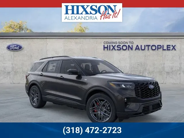 Black 2026 Ford Explorer ST-Line for sale in Alexandria, LA