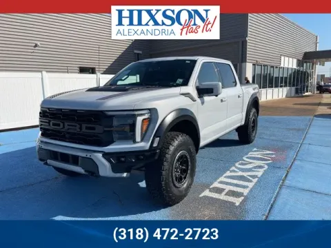 White 2025 Ford F-150 Raptor for sale in Alexandria, LA
