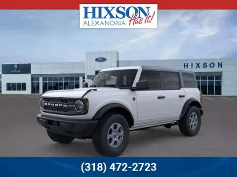 White 2026 Ford Bronco Big Bend for sale in Alexandria, LA