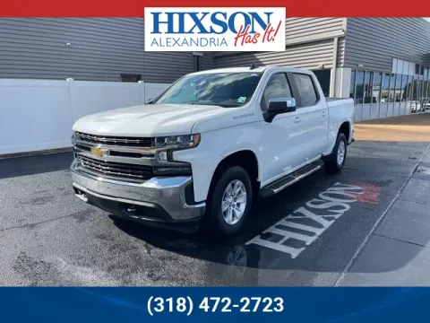 White 2021 Chevrolet Silverado 1500 LT for sale in Alexandria, LA