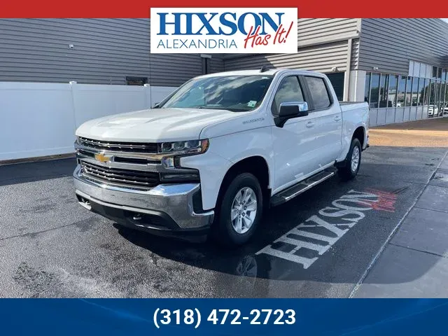 White 2021 Chevrolet Silverado 1500 LT for sale in Alexandria, LA