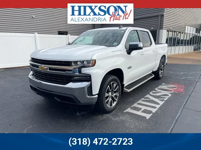 White 2019 Chevrolet Silverado 1500 LT for sale in Alexandria, LA