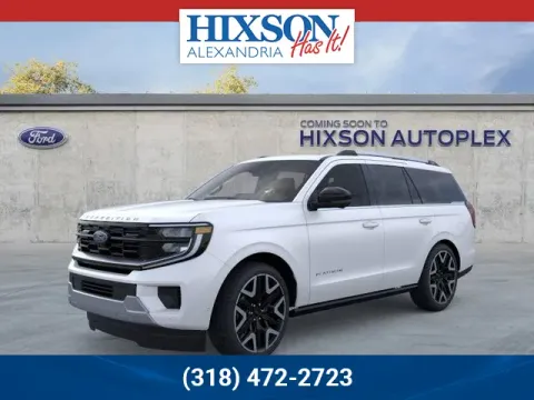 White 2026 Ford Expedition Platinum for sale in Alexandria, LA