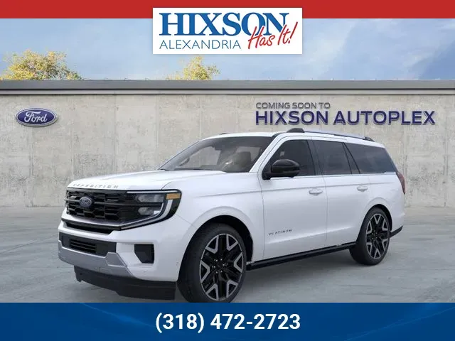 White 2026 Ford Expedition Platinum for sale in Alexandria, LA