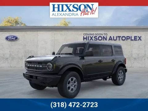 Black 2026 Ford Bronco Big Bend for sale in Alexandria, LA