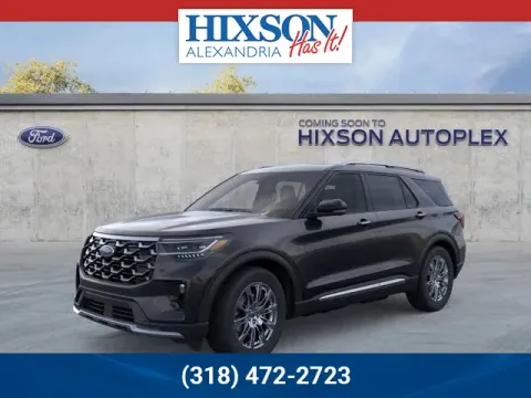 Black 2026 Ford Explorer Platinum for sale in Alexandria, LA