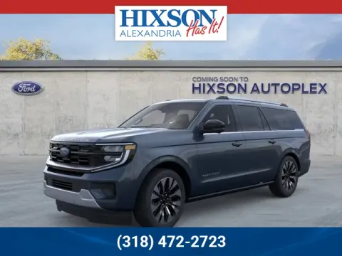 Blue 2026 Ford Expedition Max Platinum for sale in Alexandria, LA