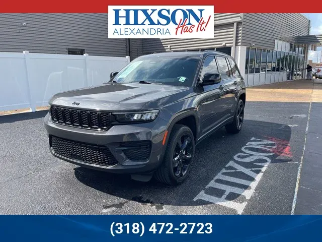 Gray 2025 Jeep Grand Cherokee Altitude X for sale in Alexandria, LA