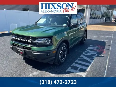 Green 2023 Ford Bronco Sport Outer Banks for sale in Alexandria, LA