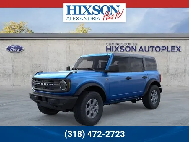 Blue 2026 Ford Bronco Big Bend for sale in Alexandria, LA